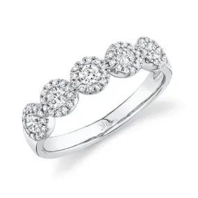 0.57ctw Diamond Band Ring