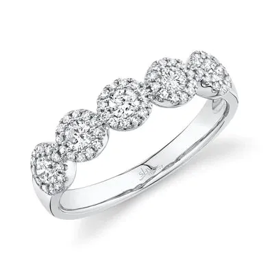 0.57ctw Diamond Band Ring