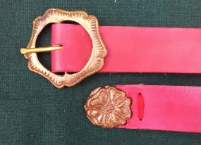 16th Century Rose Belt, Red - FB164