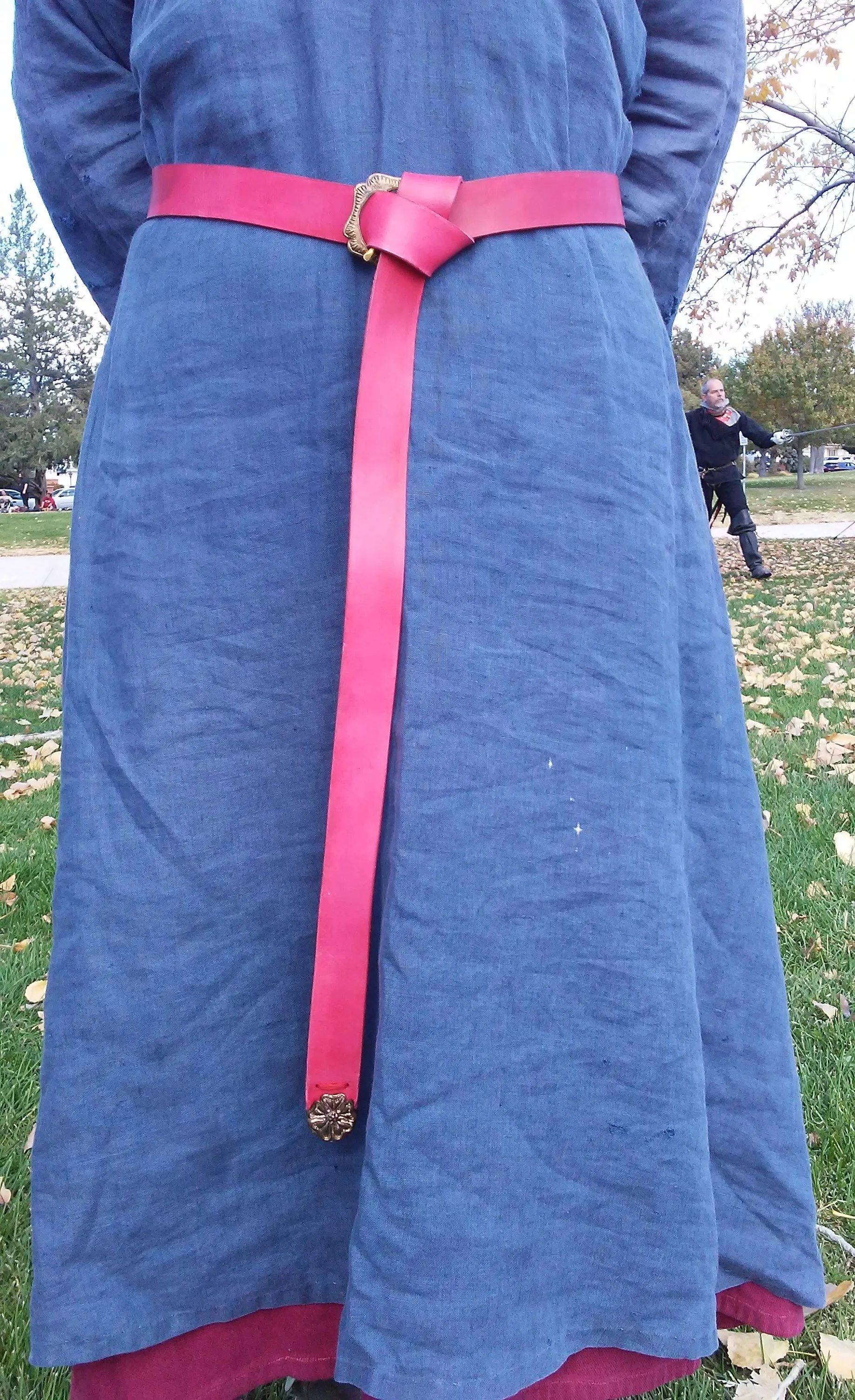 16th Century Rose Belt, Red - FB164