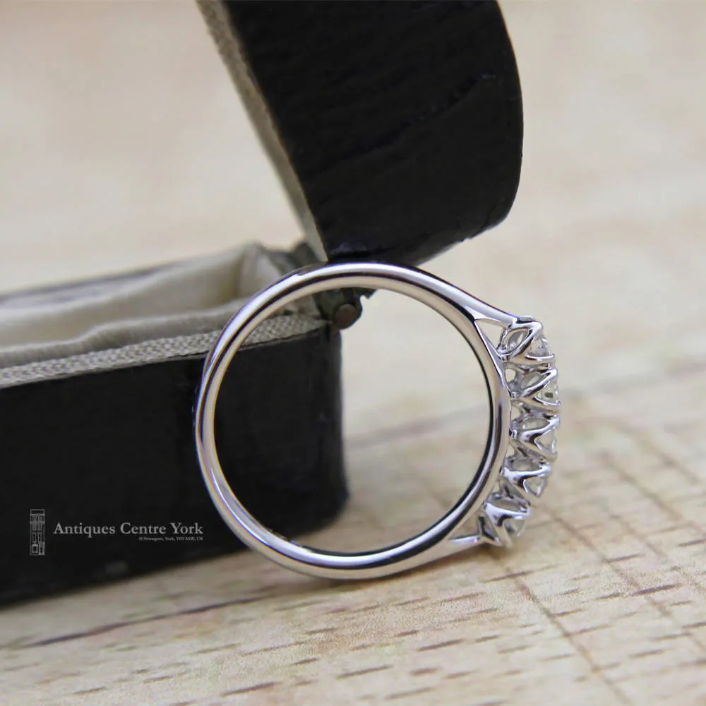 18ct White Gold Diamond 0.50ct Five Stone Ring