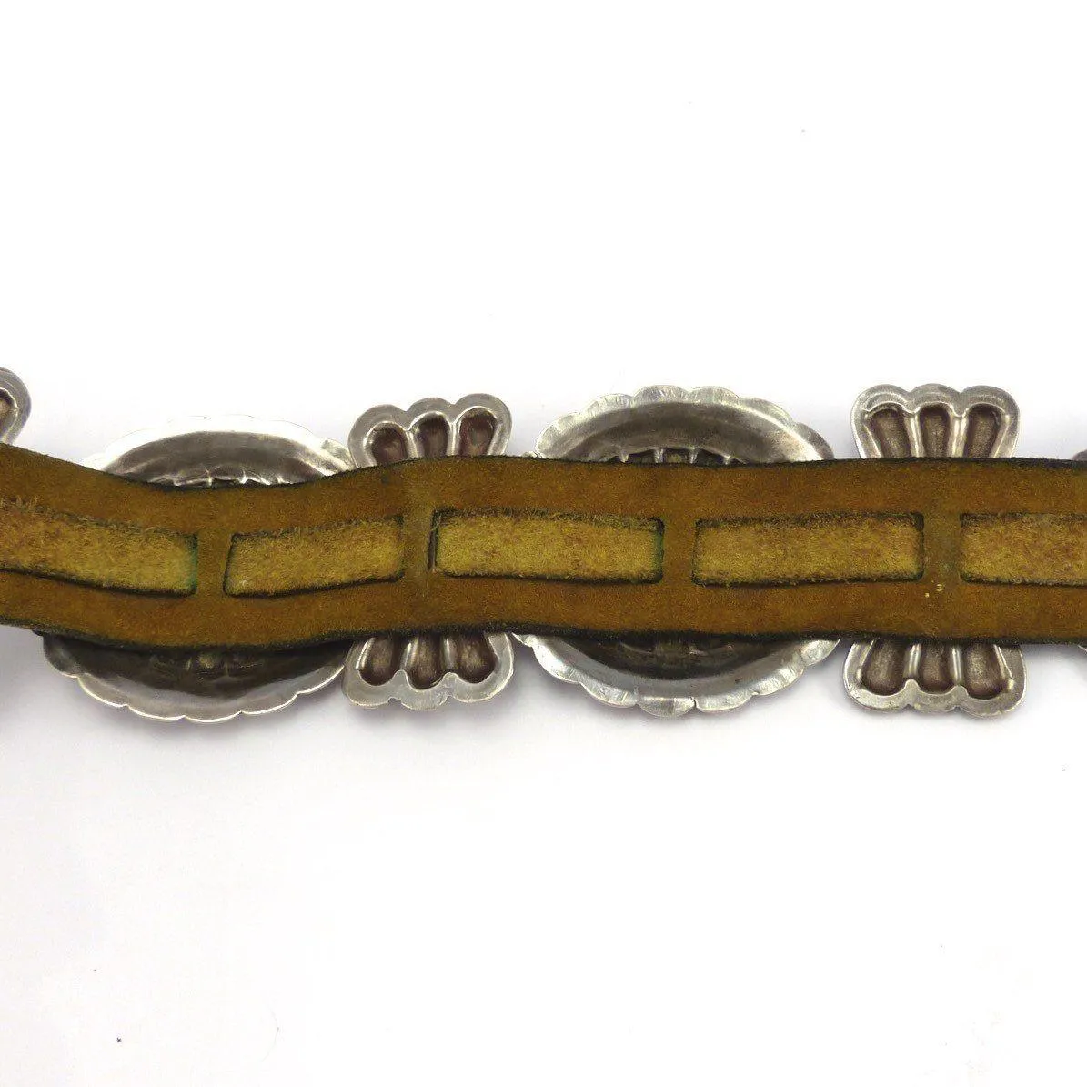 1950s Bisbee Turquoise Concha Belt