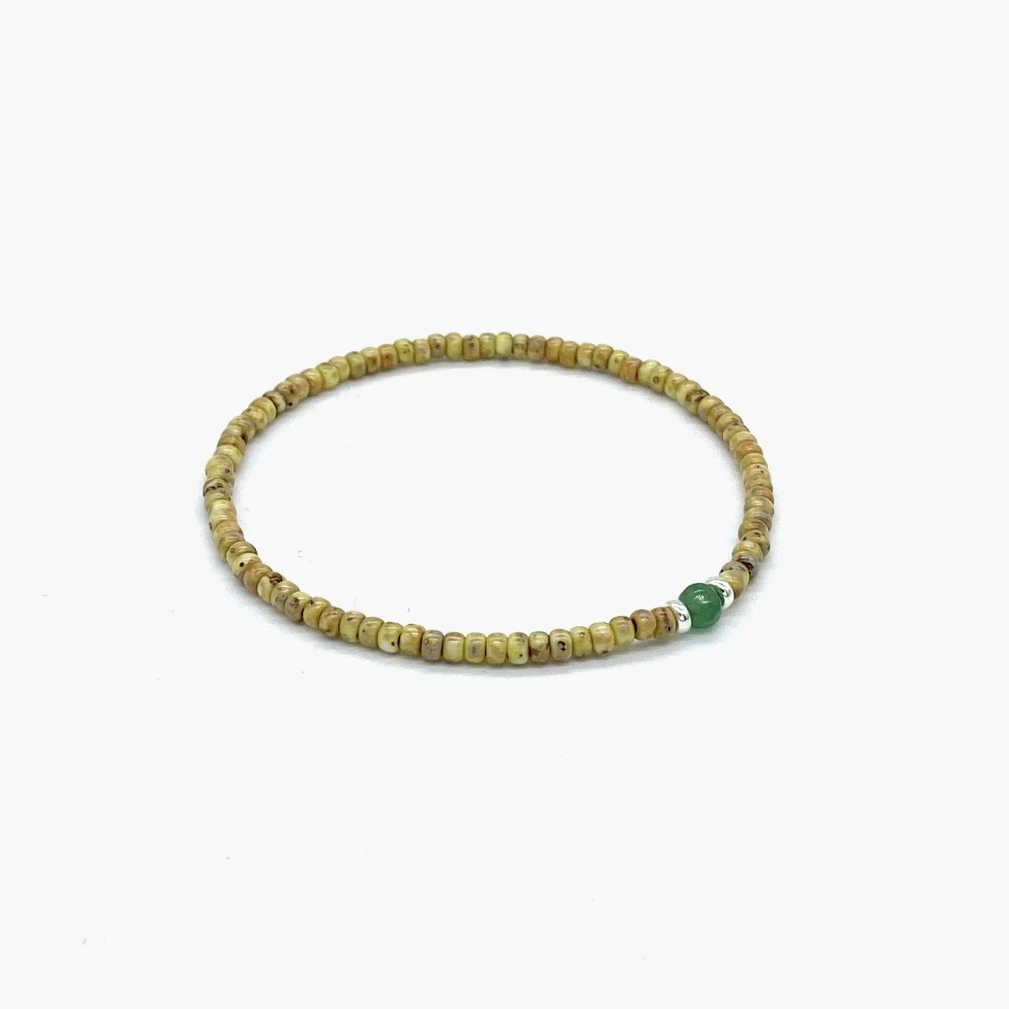 2mm Beads Dandy Bracelet (Sand)