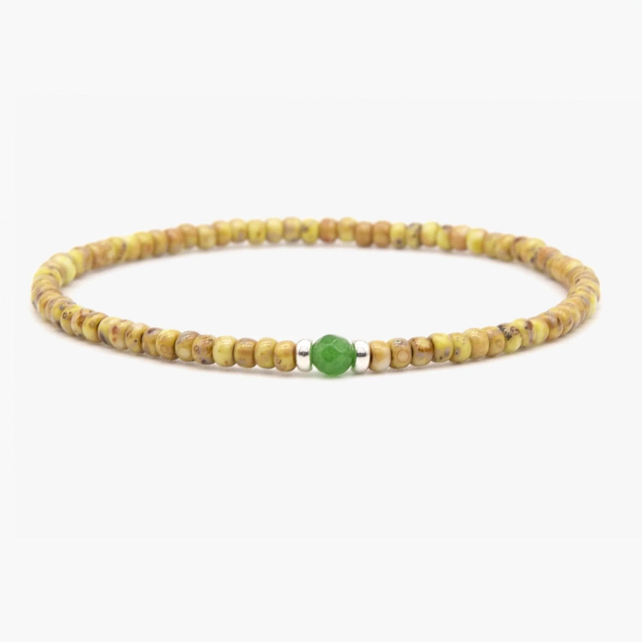 2mm Beads Dandy Bracelet (Sand)