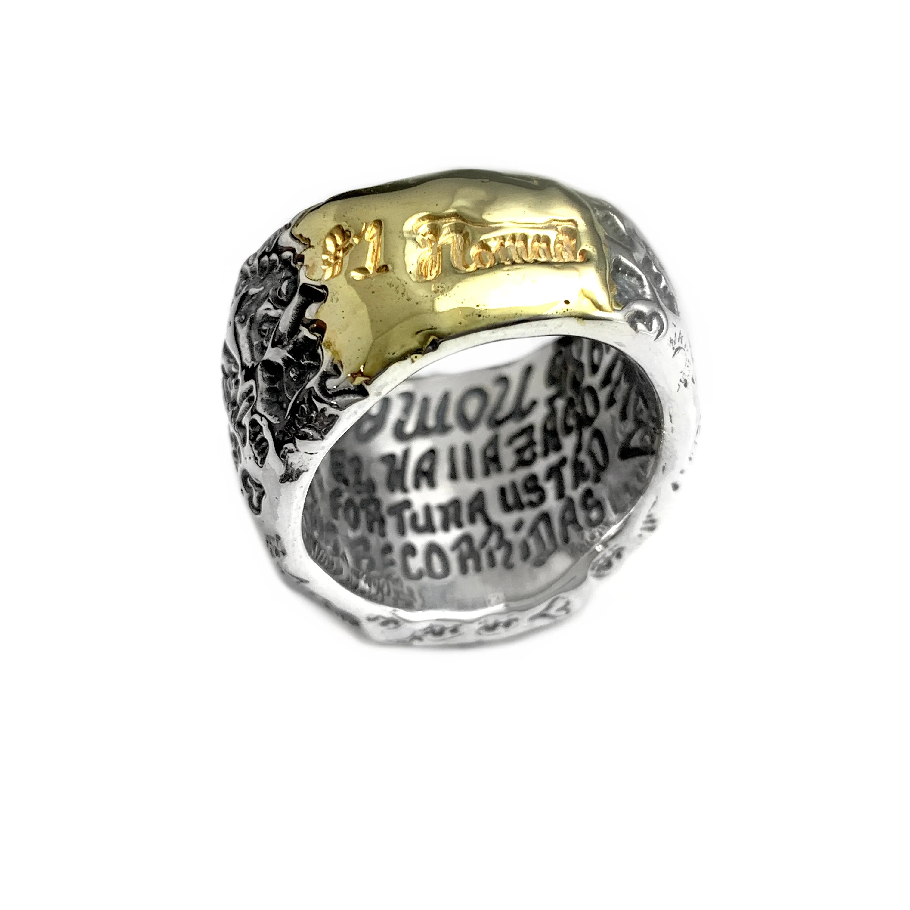 30th Anniversary Graffiti Pirate Ring With Octopus "Bill's Way"