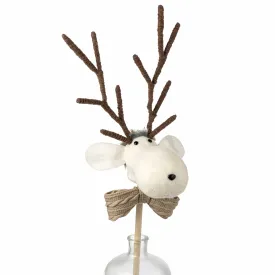 32" Felted Moose Head Tree Topper