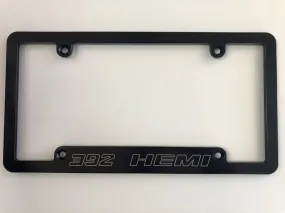 392 Hemi Aluminum License Plate Frame