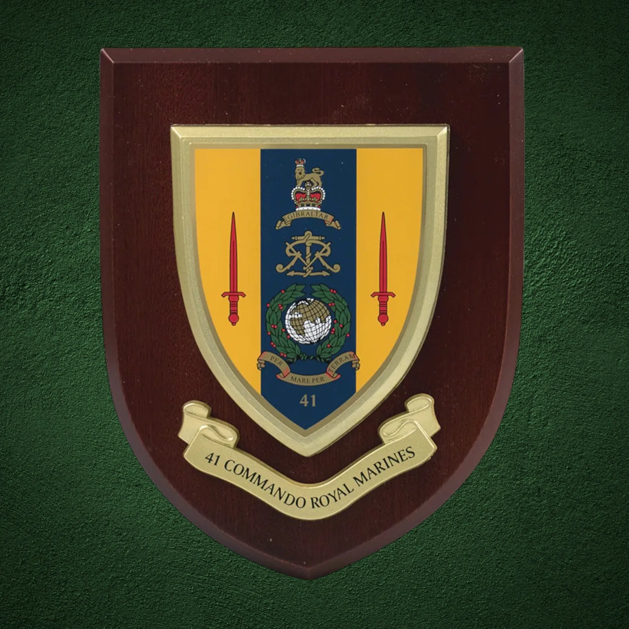 41 Commando Plaque