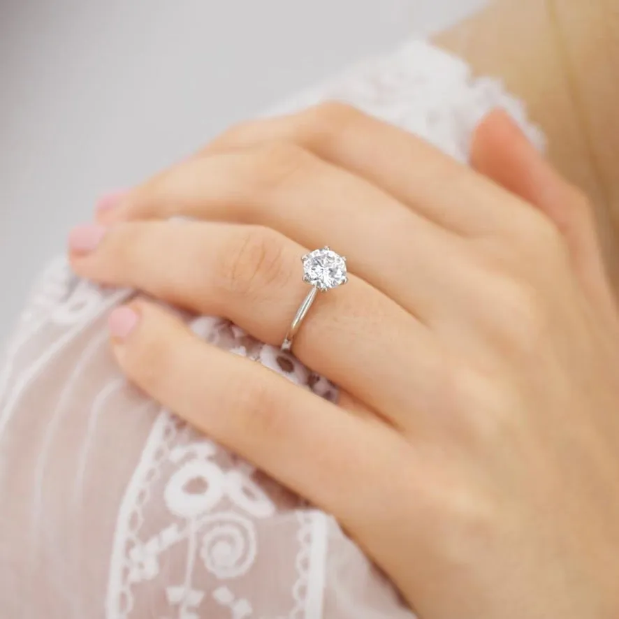 6 PRONG SETTING - Deluxe Upgrade