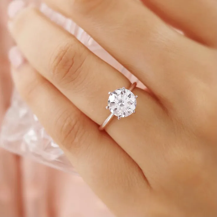6 PRONG SETTING - Deluxe Upgrade