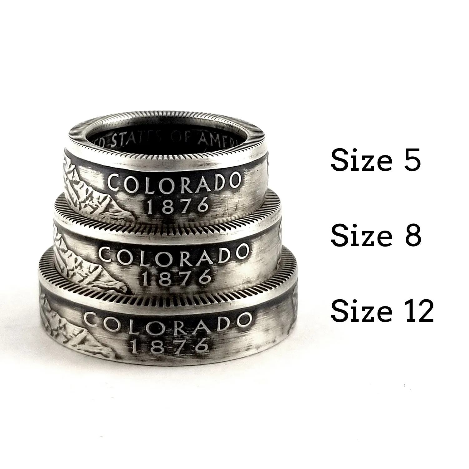 90% Silver Kentucky Quarter Ring