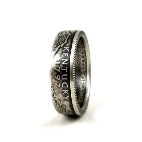 90% Silver Kentucky Quarter Ring