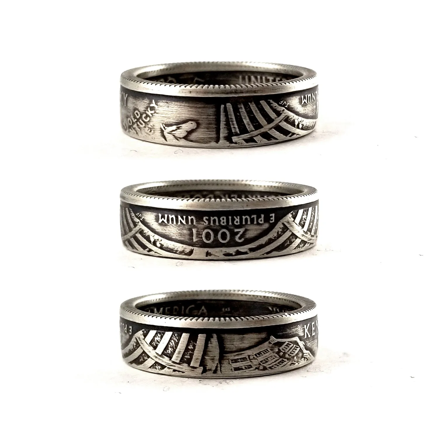 90% Silver Kentucky Quarter Ring