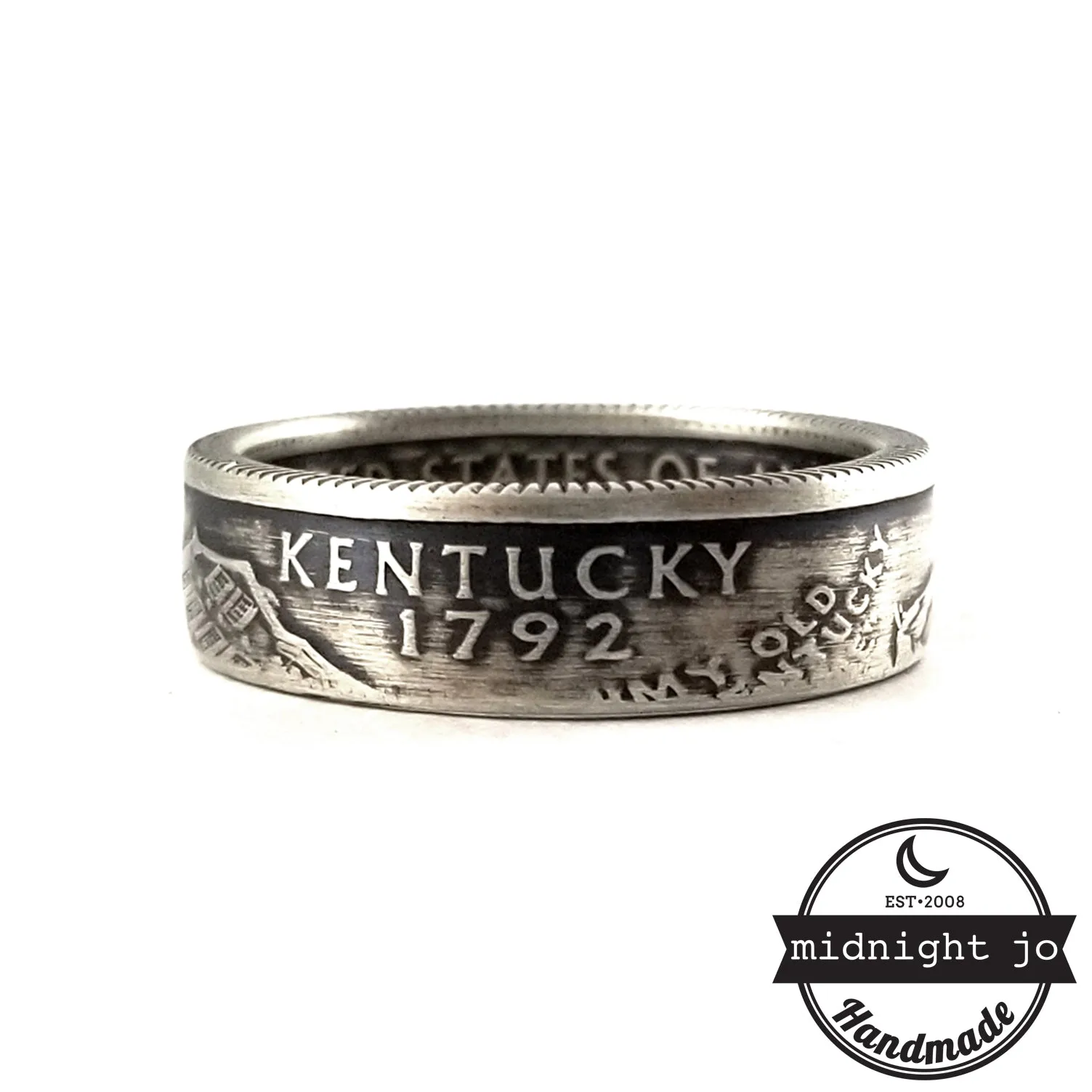 90% Silver Kentucky Quarter Ring