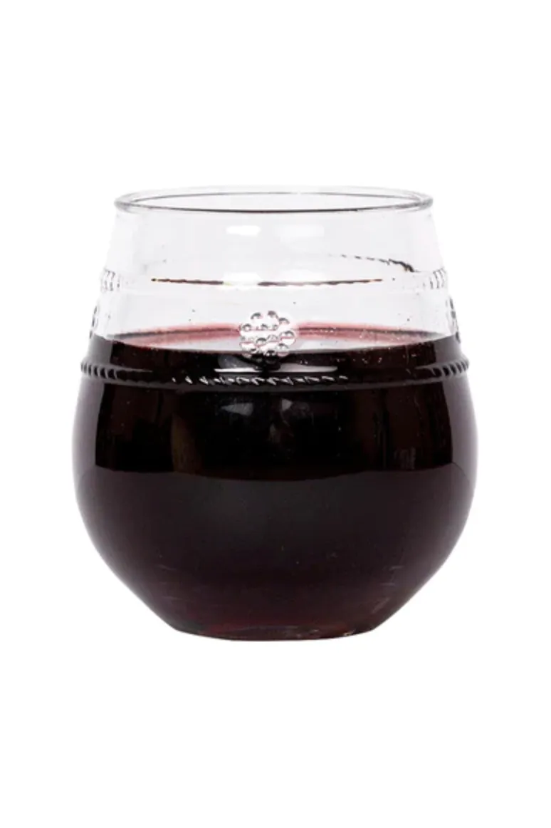 Acrylic Isabella Stemless Wine Glass