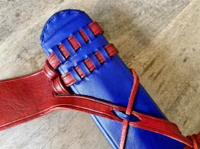Albion Senlac/Norman Sword Scabbard with Arn set up tied belt -  SOLD