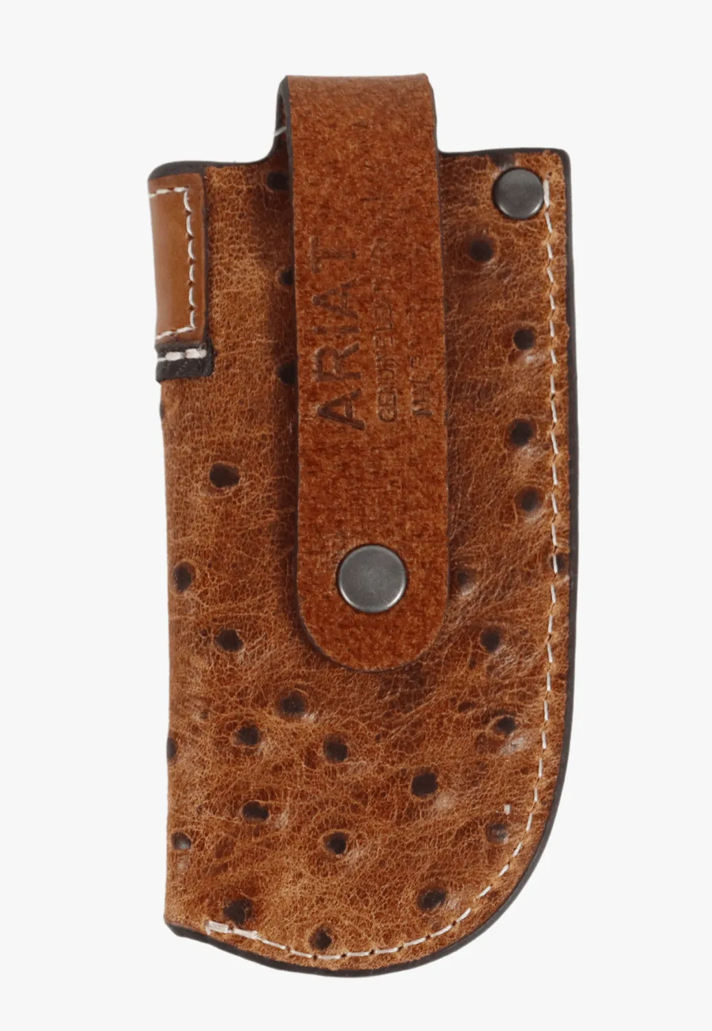 Ariat Knife Sheath Vertical Ostrich Print
