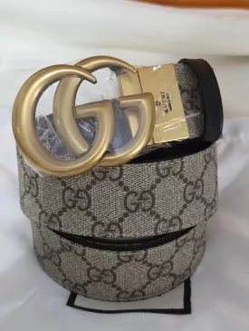 Authentic Monogram Gucci Belt Size 130 cm