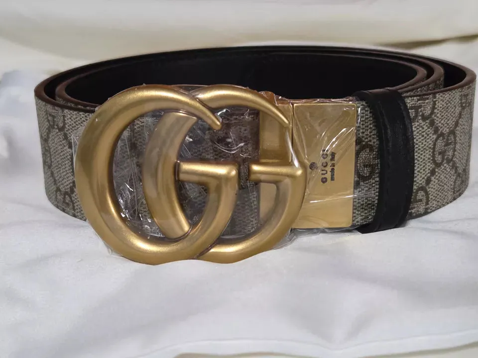Authentic Monogram Gucci Belt Size 130 cm