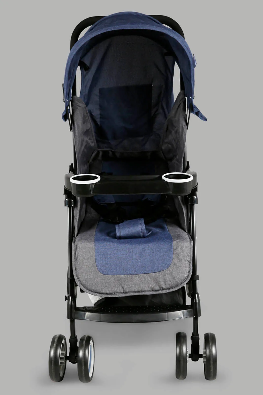 Baby Blue Stroller Dual Tone