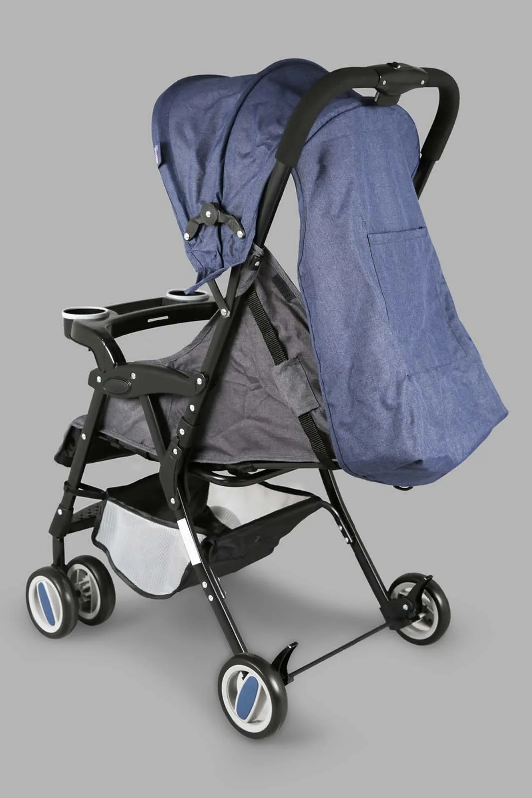 Baby Blue Stroller Dual Tone