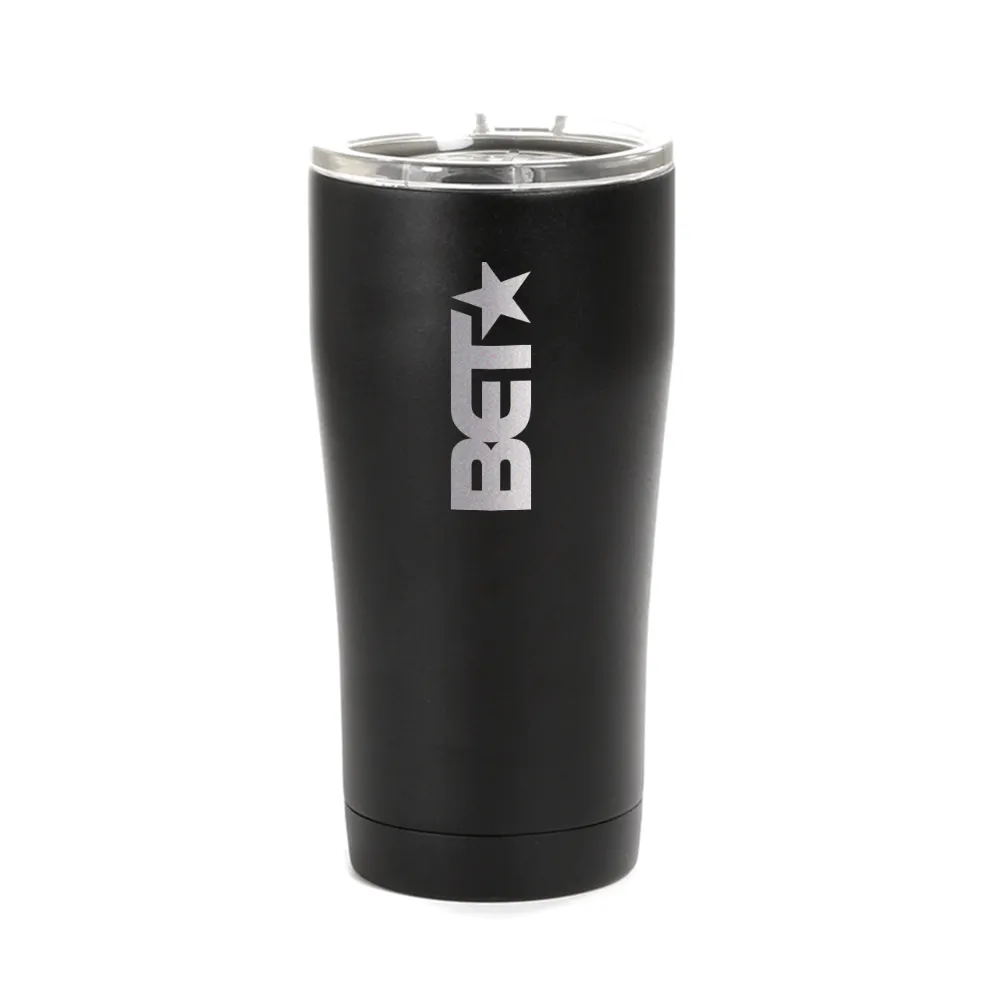 BET Classic Logo Laser Engraved SIC Tumbler