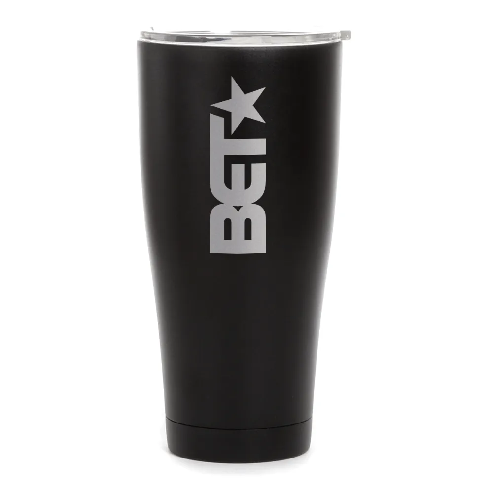 BET Classic Logo Laser Engraved SIC Tumbler