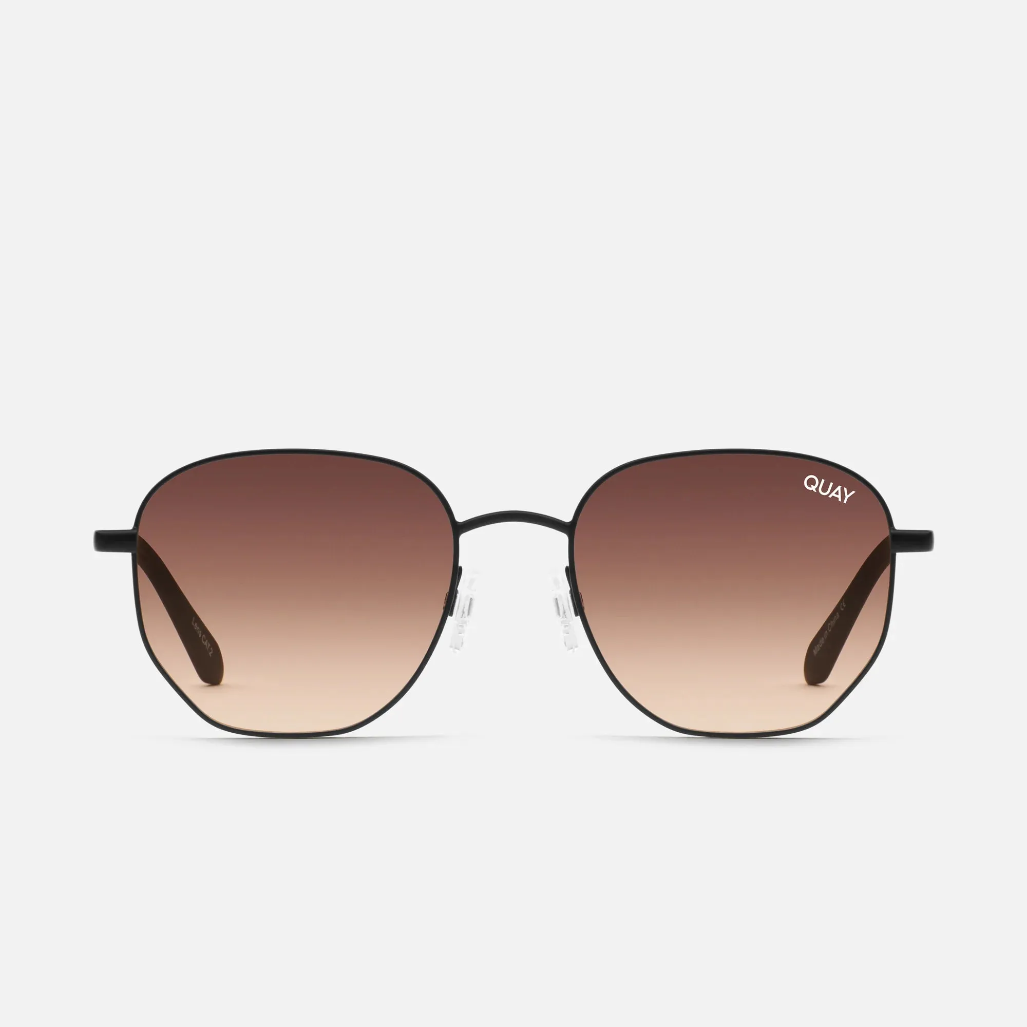 Big Time Black/Brown To Orange Sunglasses