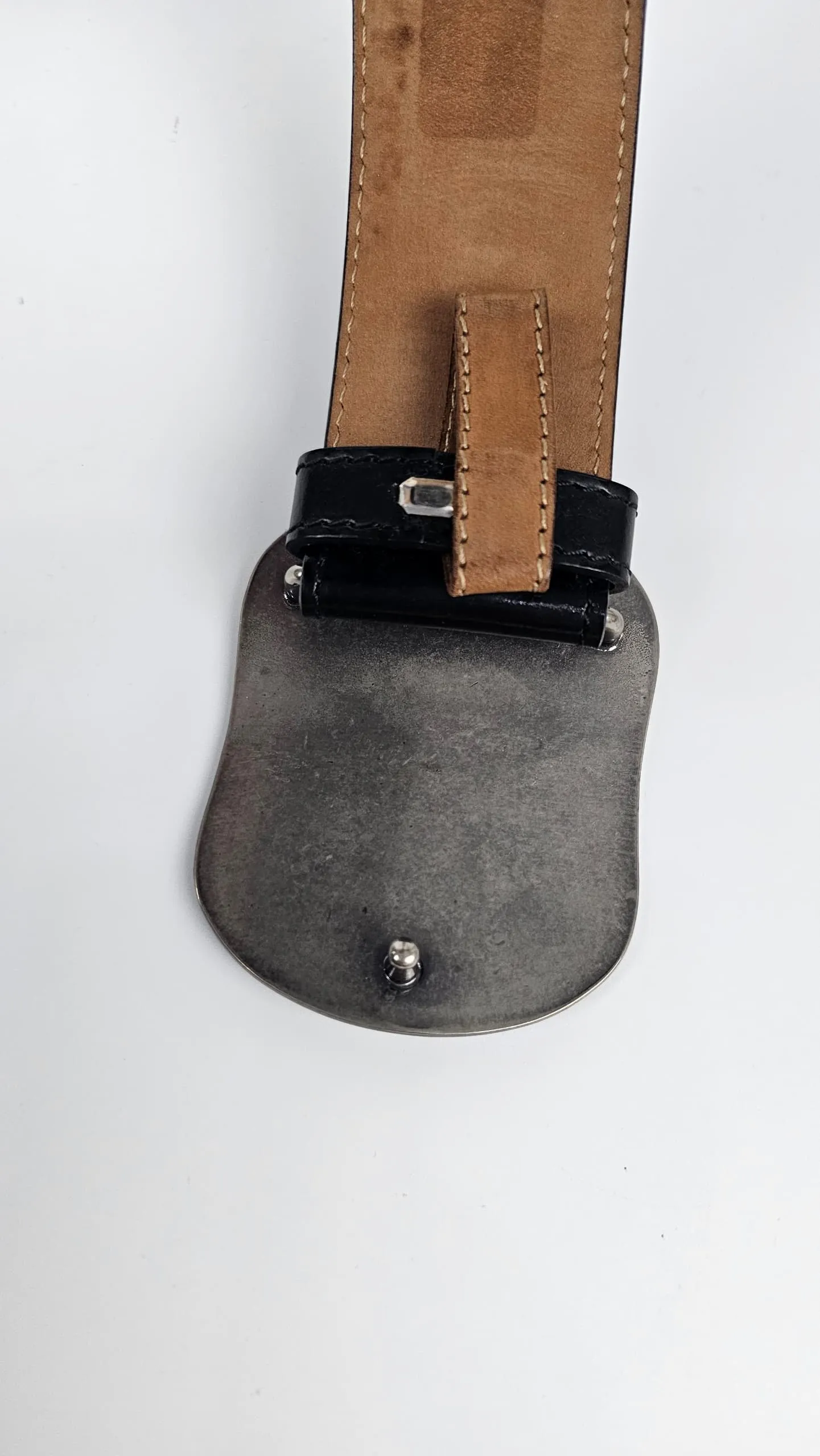 Black Leather Belt