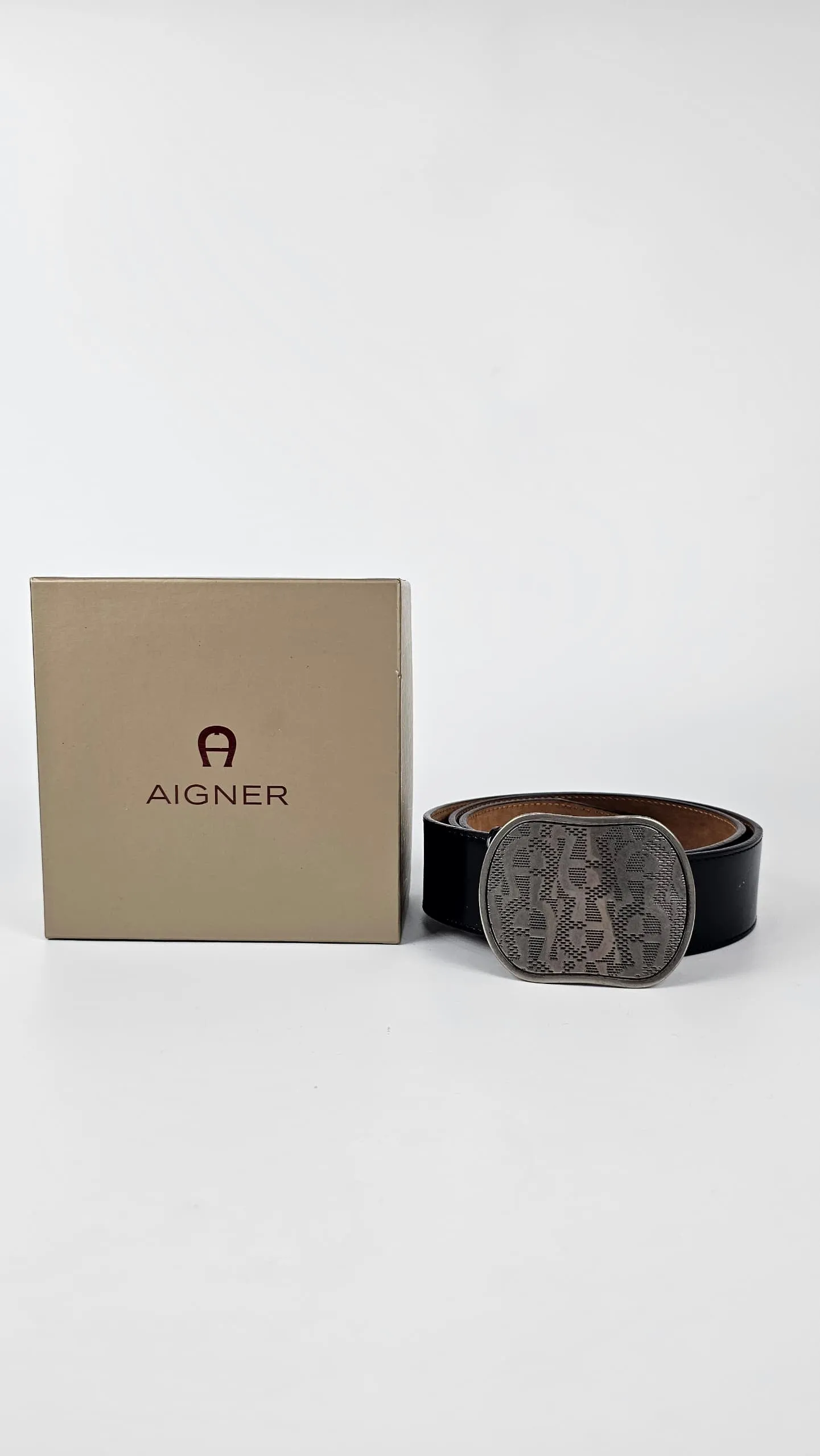 Black Leather Belt