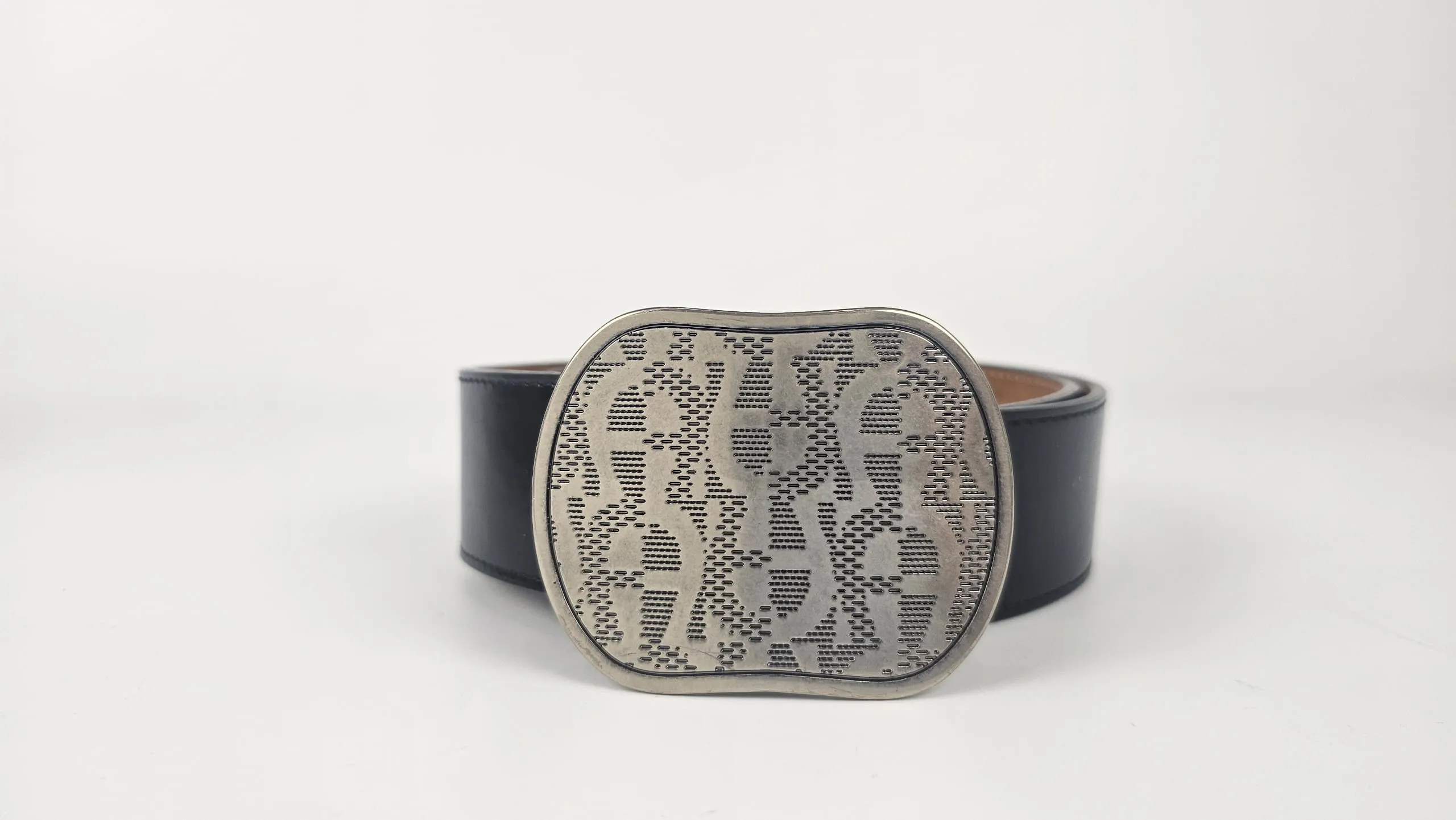 Black Leather Belt