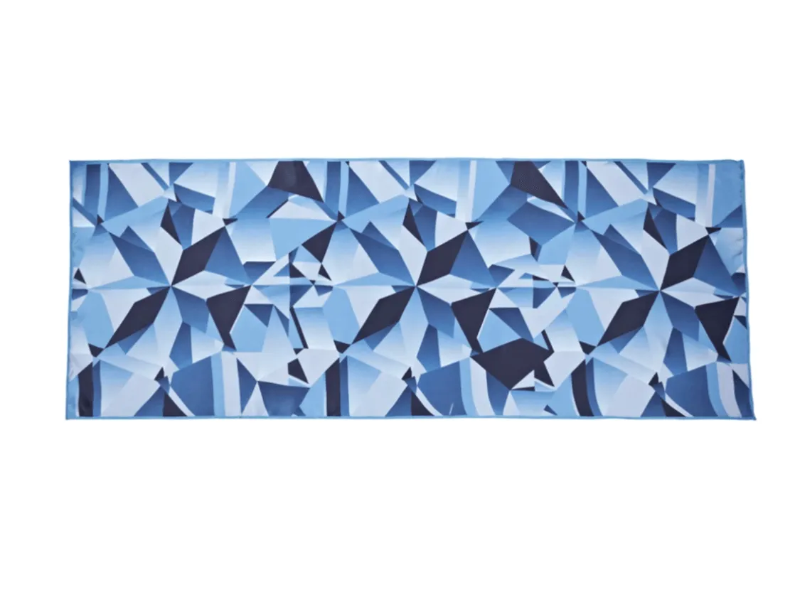 Blue Diamond Silk Scarf