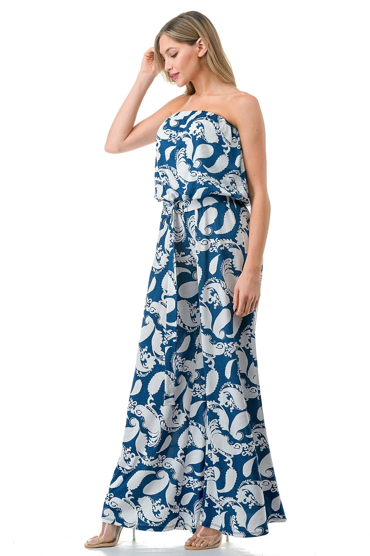 Blue Swirl Jumpsuit