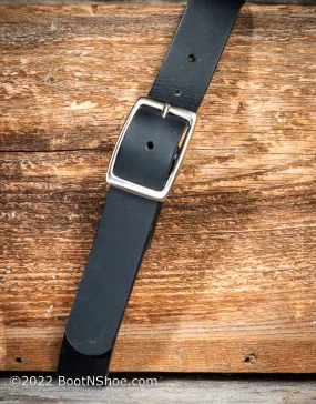Boyer's Handmade Black 1 1/4" Belt