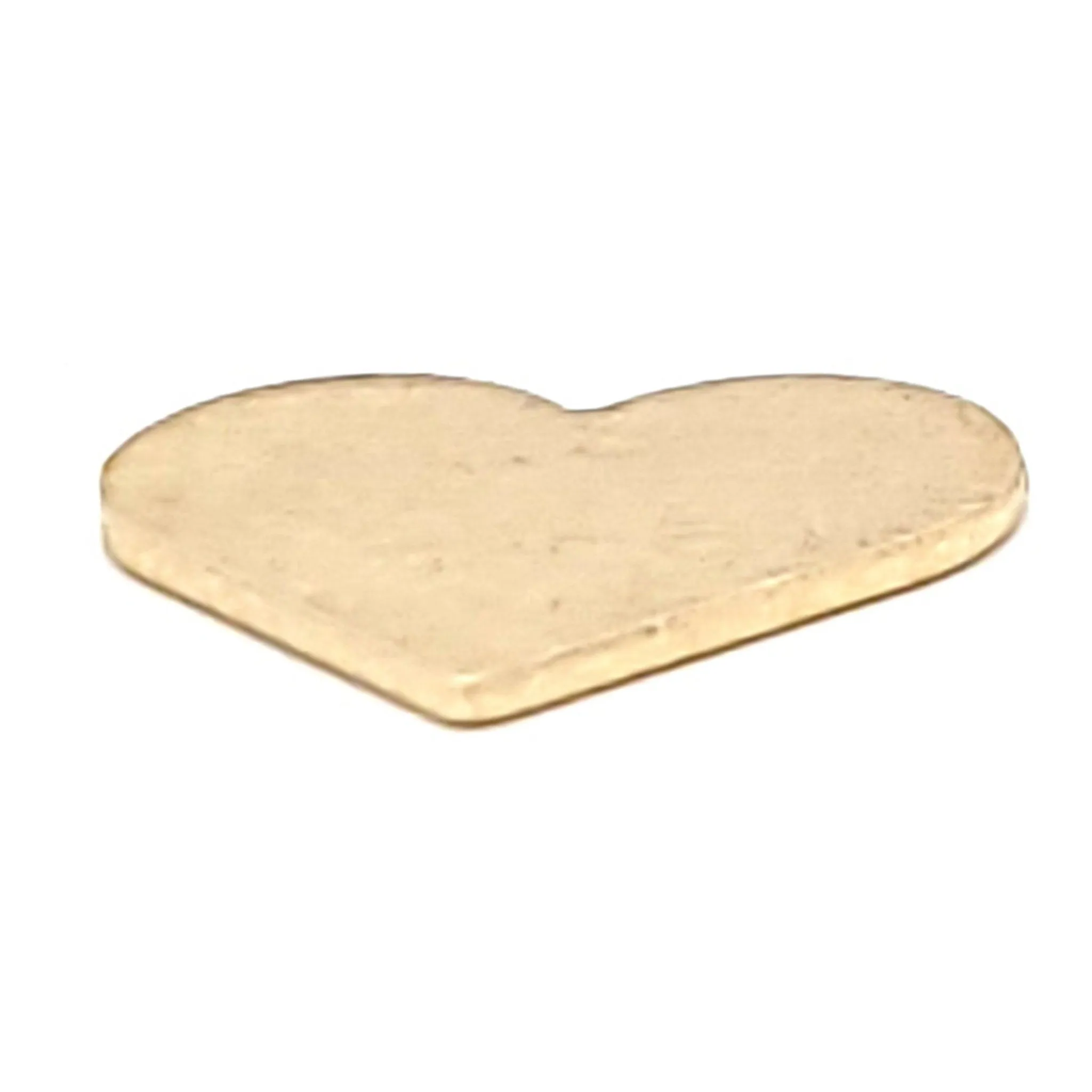 Brass Blank Heart Pendant / SBB0199
