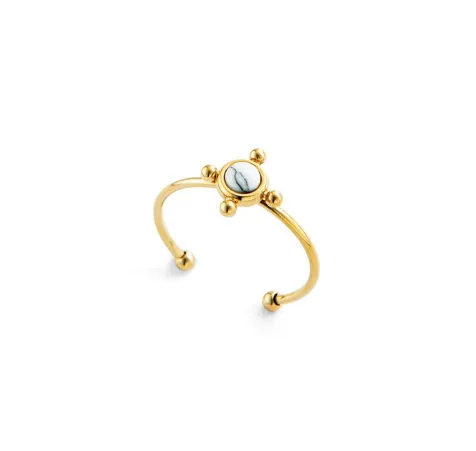 Bree | 14k Gold Plated Adjustable Ring