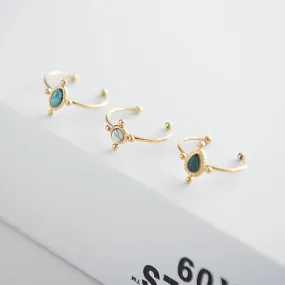 Bree | 14k Gold Plated Adjustable Ring