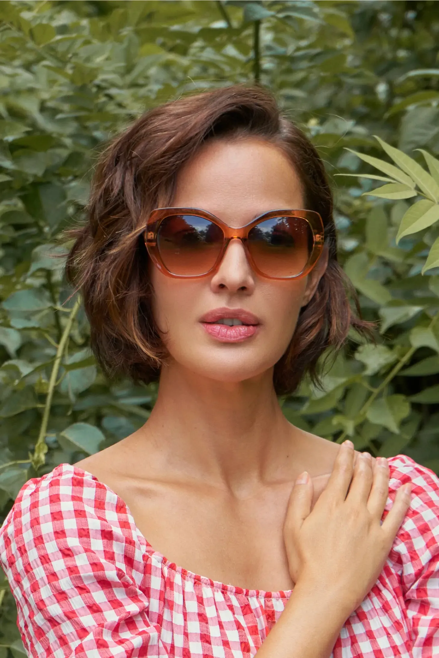 Brianna Sunglasses | Mandarin & Sage {Limited Edition}