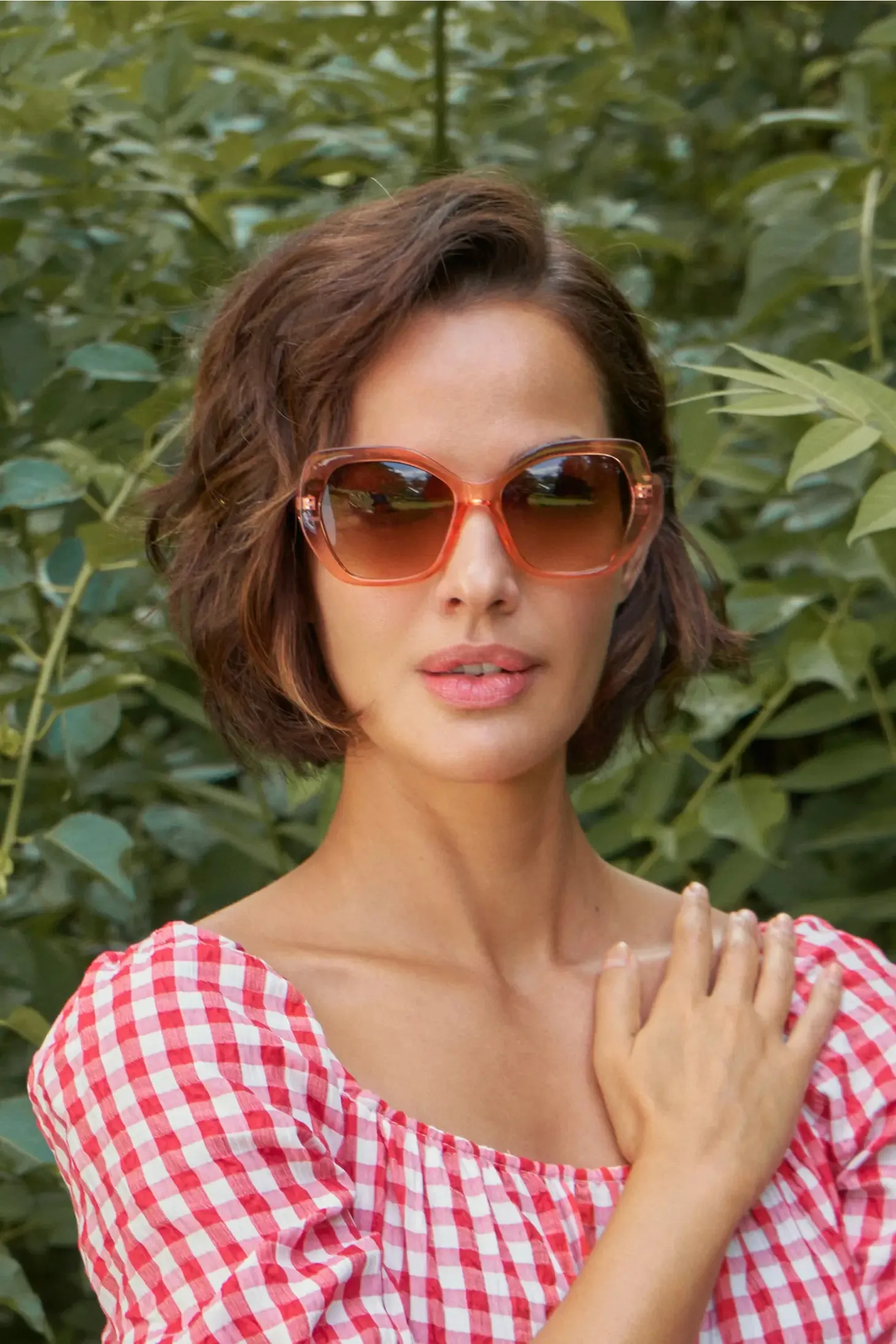 Brianna Sunglasses | Mandarin & Sage {Limited Edition}