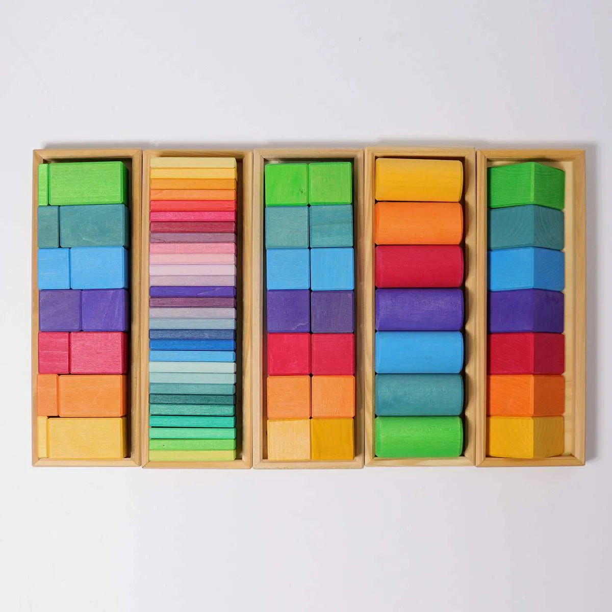 Building Set - Forms and Colours by Grimms