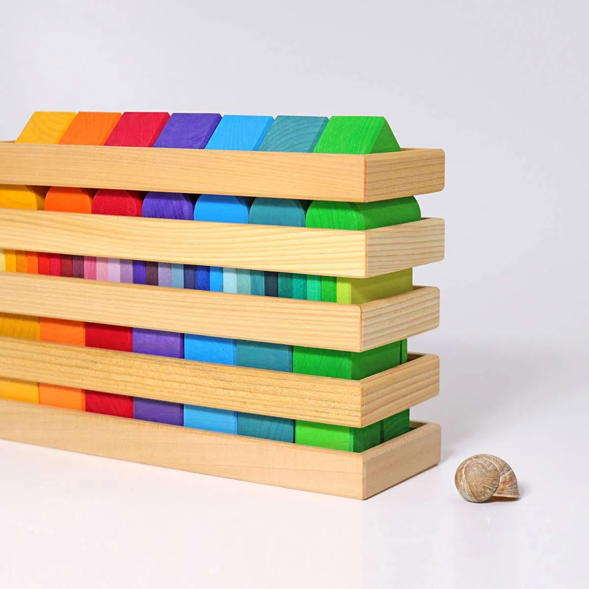 Building Set - Forms and Colours by Grimms
