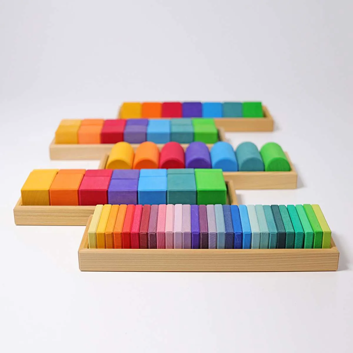Building Set - Forms and Colours by Grimms