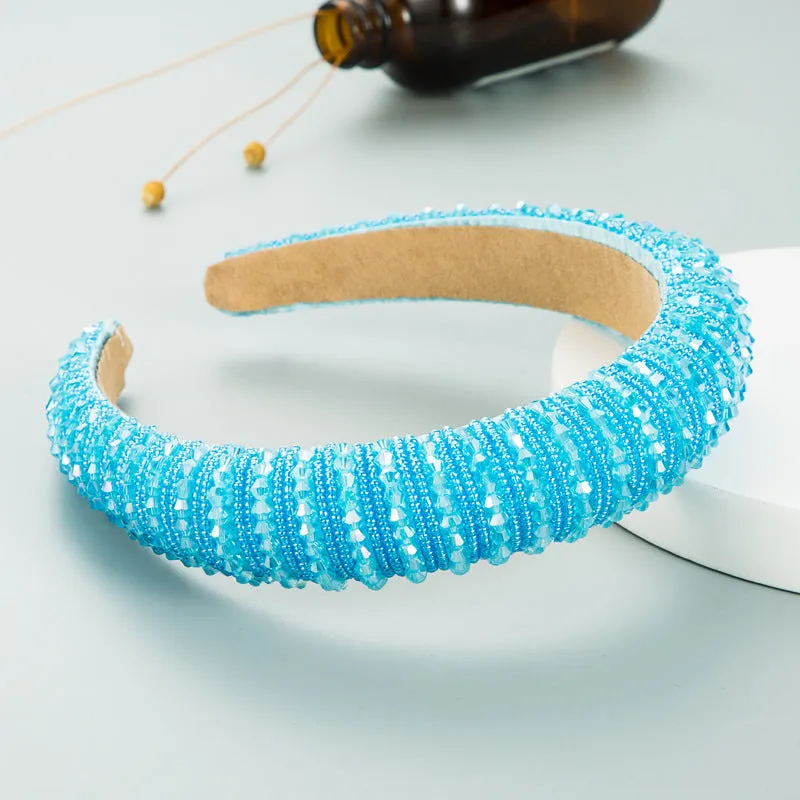 candy color beaded headband