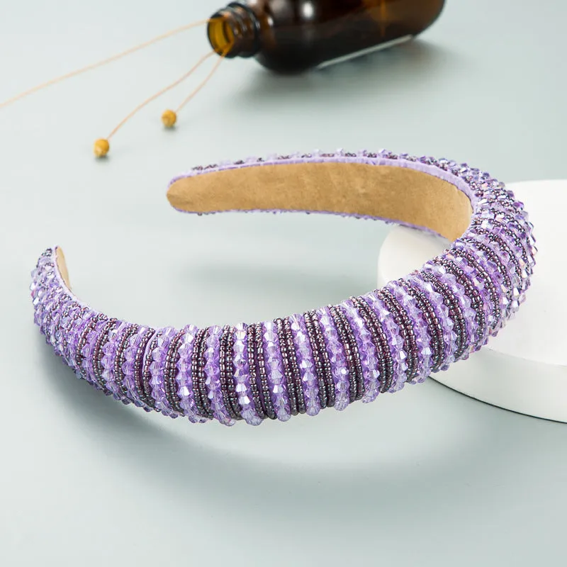 candy color beaded headband