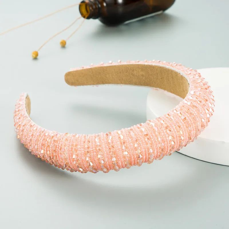 candy color beaded headband