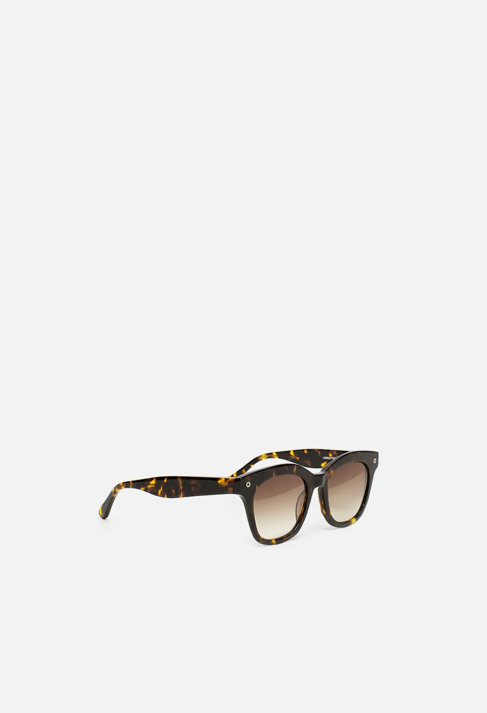Clerk Sq. Frame Sunglasses / Tortoise