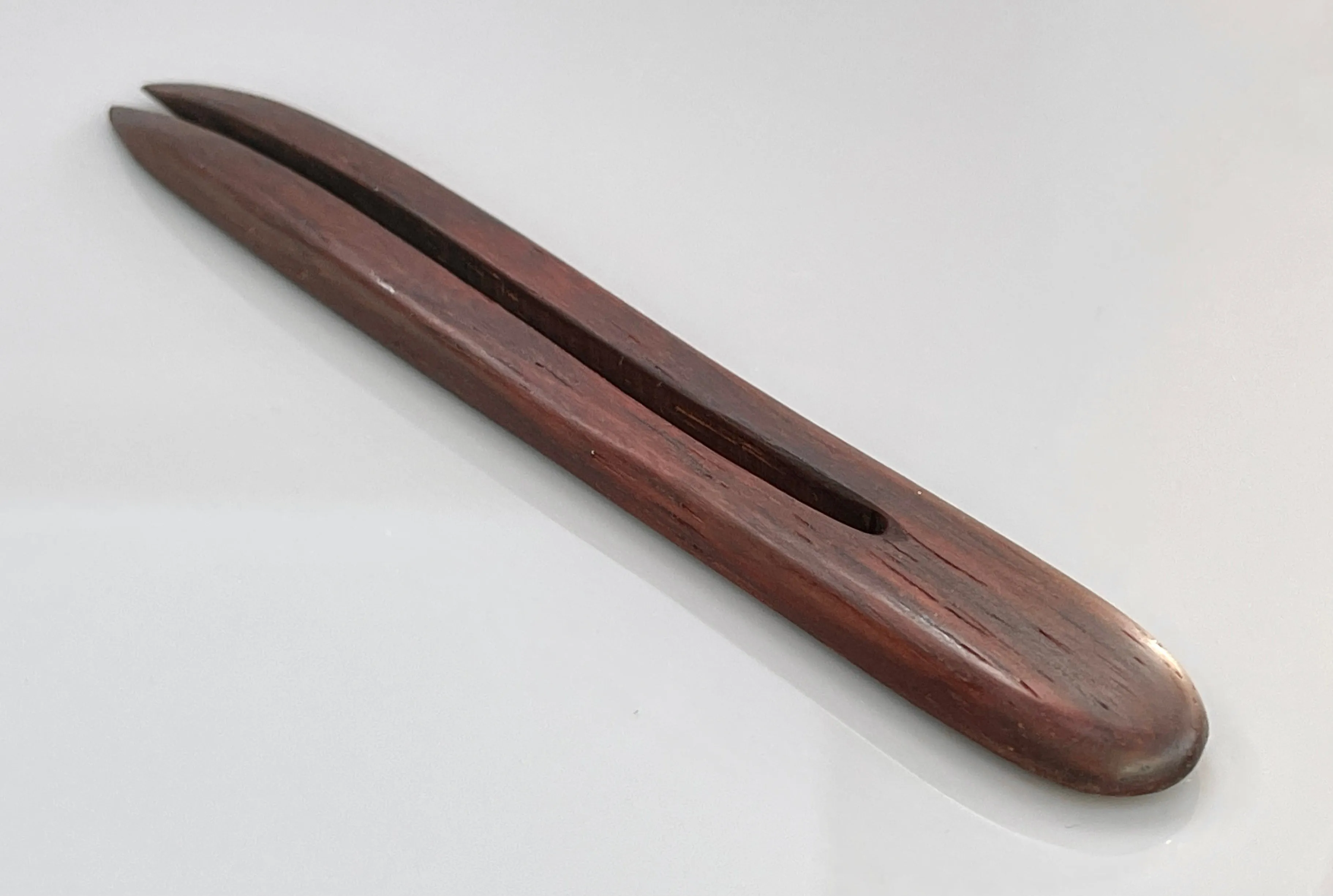 Cocobolo rosewood hair pin, wooden hair pin, wood hair fork