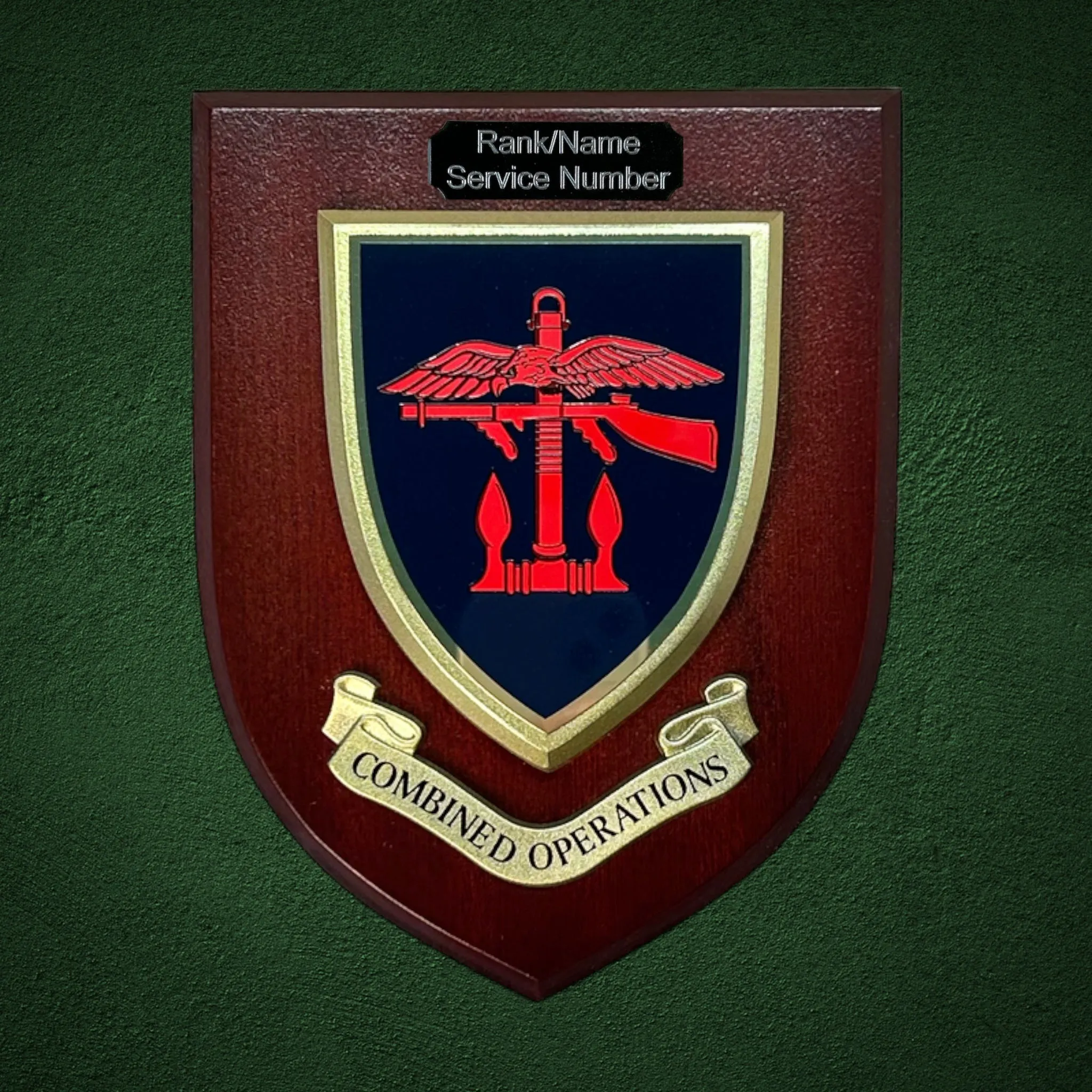 Combined Operations Plaque