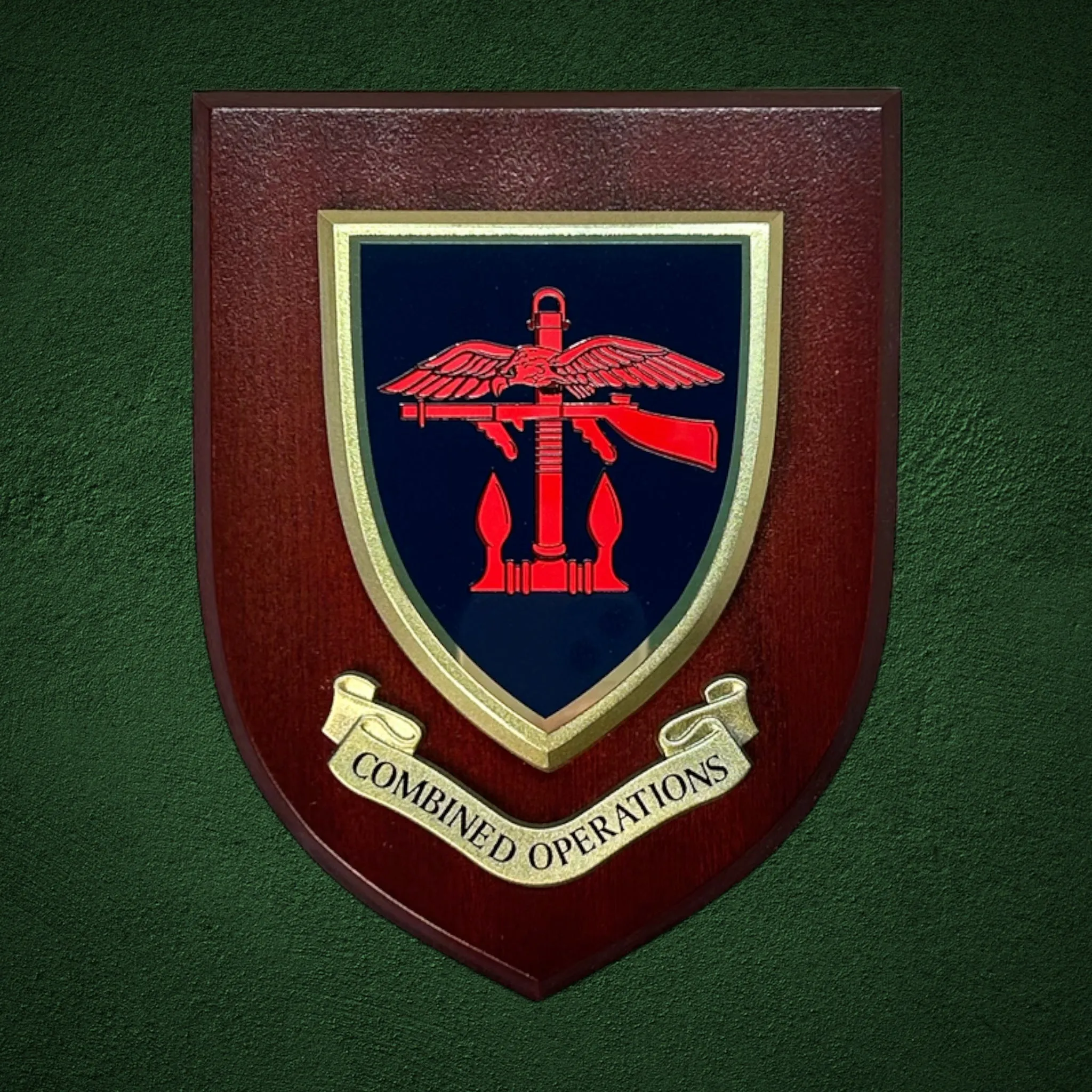 Combined Operations Plaque