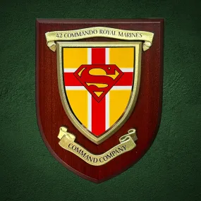 Command Company 42 Commando Plaque